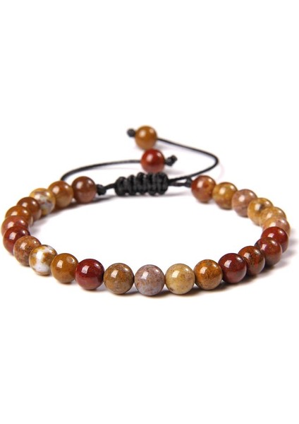 No.5 Boyutu 6mm Doğal Renkli Oniks Kaplan Gözü Taş Boncuk Kadın Sağlık Takı Bilezik El Yapımı Spor Enerji Ayarlanabilir Erkek Bilezikler (Yurt Dışından) fırsatları