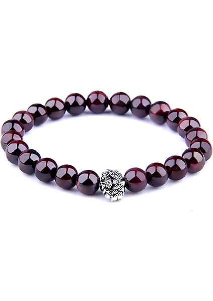 19CM Tarzı No.28 Beden Kadın Bileklik Doğal Yakut Gerdirme Bilezikler Erkek Moda Lotus Şans Bilezikleri Kadın Taş Boncuklu Buddha Takı Kadınlar Takı (Yurt Dışından) indirimleri