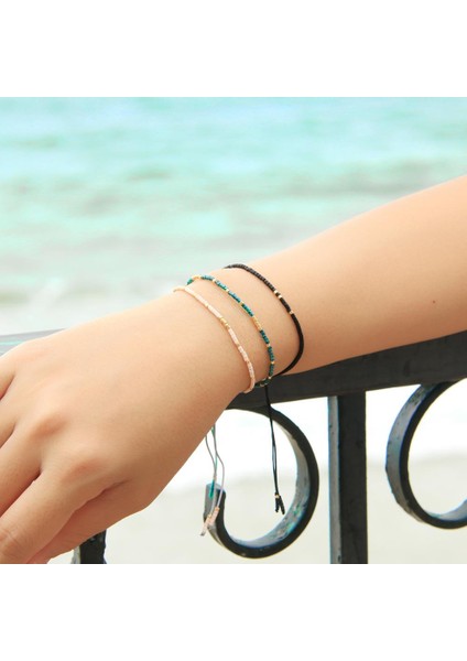 AZX026 Kelıtch Bileklikleri Miyuki Boncuk El Yapımı Bohemia Zincir Yeni Ayarlanabilir Bilezik Goth Bilezikler Belirsiz Pulseira (Yurt Dışından)
