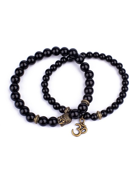 21CM Tarzı D Kadınlar Için Vintage Yoga Kolye Bilezikleri Dini Buddha Meditasyon Bileklik Erkek Takı Yeni Doğa Taşlı Dua Bileklik (Yurt Dışından) indirimleri