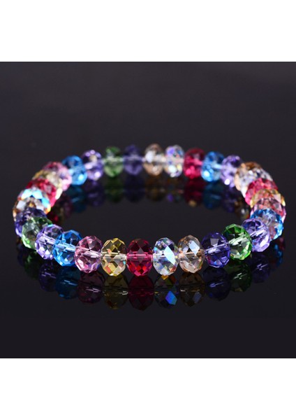 6mm Yeşil Kadınlar Için Renkli Ab Kristal Boncuklu Bilezikler El Işçiliği Bilezikler ve Bilezikler Şıklık Takılar (Yurt Dışından) modelleri