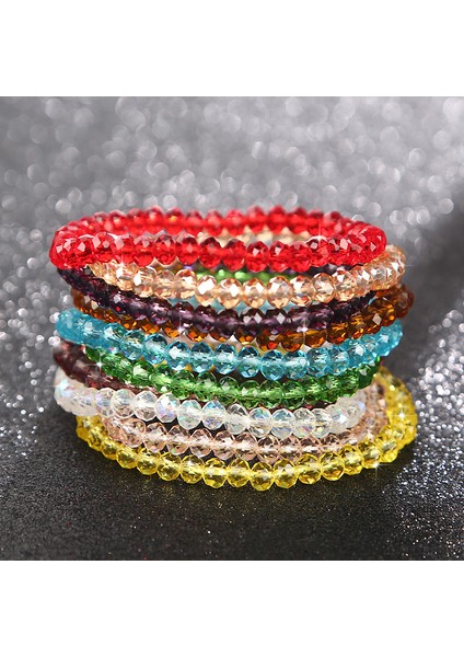 6mm Yeşil Kadınlar Için Renkli Ab Kristal Boncuklu Bilezikler El Işçiliği Bilezikler ve Bilezikler Şıklık Takılar (Yurt Dışından) fırsatları
