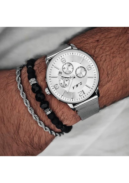 No.1 Boyutu Taç Şarm Bilezik Ben Yeni Moda Taş Boncuklu Zincir Bileklik Erkek Takı Hediye (Yurt Dışından) modelleri