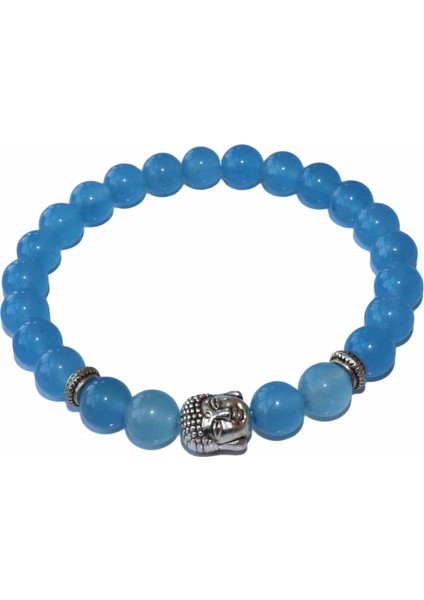 Ametist 8 mm Buddha Baş Taşı Erkek Boncuklu Takı Lava Agat Kaplan Gözü Taş Boncuklu Bilezik Parti Hediye Esnek Yoga Takı (Yurt Dışından) fırsatları