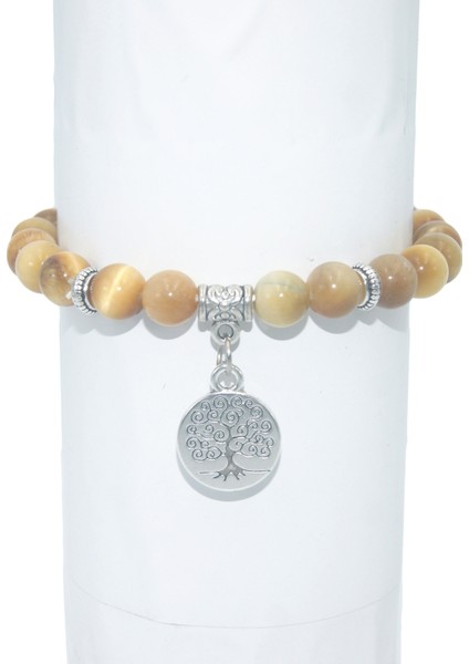 Kara Ağ Taşı Kadın Erkek Yoga Bileklik Femme Için 8 mm Doğal Taş Ağacı Hayat Boncuk Lapis Lazuli Kaplan Gözü Akik Mala Boncuk Bilezikler Bilezikler (Yurt Dışından) modelleri