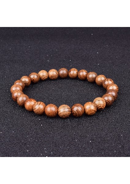 No.24 Boyutu Moda 8mm Doğal Ahşap Boncuklu Bilezik Erkekler Ethinc Meditasyon Millettia Laurentii Bilezik Kadınlar Dua Takı Yoga Bilezikler (Yurt Dışından) fiyatları
