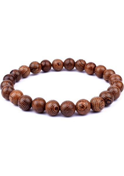No.24 Boyutu Moda 8mm Doğal Ahşap Boncuklu Bilezik Erkekler Ethinc Meditasyon Millettia Laurentii Bilezik Kadınlar Dua Takı Yoga Bilezikler (Yurt Dışından) modelleri