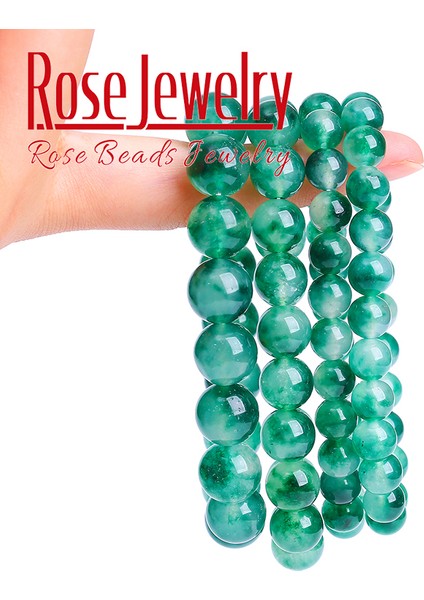 4mm Tarzı Yosun Yeşim Boncuk Yeşim Jades Bilezik Doğal Taş Esnek Kordonlu Yoga Enerji Dengesi Takı Bilezik Şanslı Kadınlar ve Erkekler Için Hediye (Yurt Dışından) fiyatları