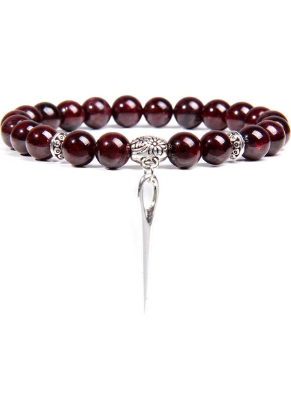 21CM Tarzı No.15 Boyutu Kadın Bileklik Doğal Yakut Gerdirme Bilezikler Erkek Moda Lotus Şans Bilezikleri Kadın Taş Boncuklu Buddha Takı Kadınlar Takı (Yurt Dışından)