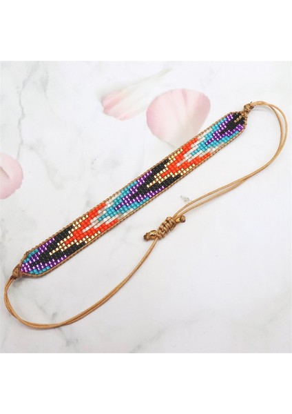 No.30 Boyutu Mavi Yıldız Kadın Mıyukı Bilezik Nazar Boncuklu Bilezik Kabuklu Pulseras Mujer Moda Micro Pave Cz El Yapımı Boncuk Kolluk (Yurt Dışından)