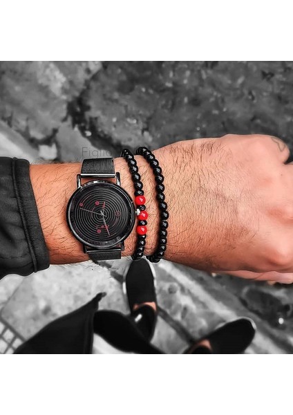 No.2 Boyutu Taç Şarm Bilezik Ben Yeni Moda Taş Boncuklu Zincir Bileklik Erkek Takı Hediye (Yurt Dışından)