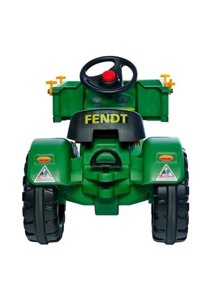 800056552, Fendt Gt, Lisanslı, 50 kg Taşıma, Bingit, Detaylı Tasarım, 95-115 cm Boy Için Uyumlu, Römork Bağlantılı, Ayarlanabilir Koltuk, Açılabilir Kapaklar, Dış Mekan
