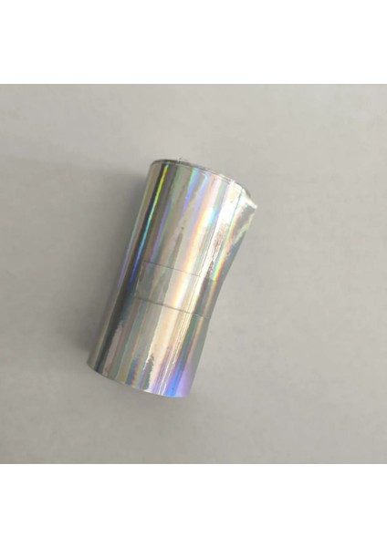 Hologram Gökkuşağı Rainbow Süsleme ( 7cmx2.5metre) Şerit Hologram Folyo Bant