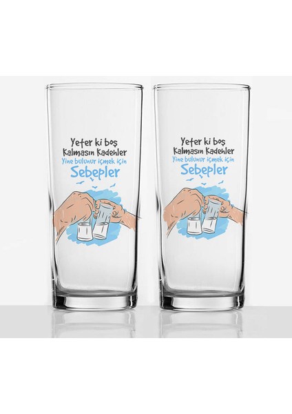 Içmeye Sebep Bulunur 2li Rakı Bardağı fiyatları