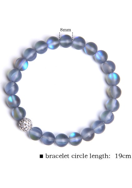 23CM Tarzı 28 Ay Taşı Doğal Howlite Gül Kuvarsı Kristal Aytaşı Bileklik Kadınlar Için Çakralar Boncuklu Bilezik Kadınlar Için Yoga Enerjisi Takı Браслет (Yurt Dışından)