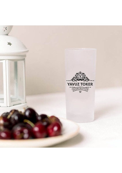 Sevgiliye Hediye İsme Özel Rakı Kadehi 2'li Set