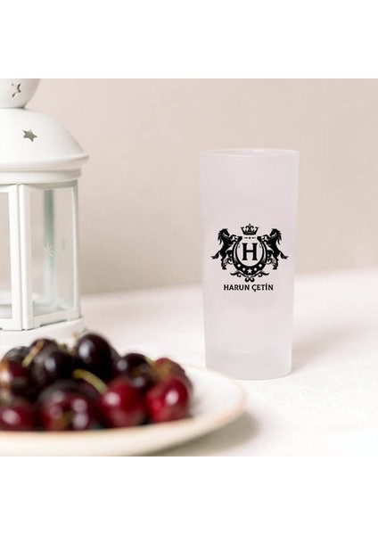 Şahlanan Atlar Temalı İsme Özel Rakı Kadehi 2'li Set