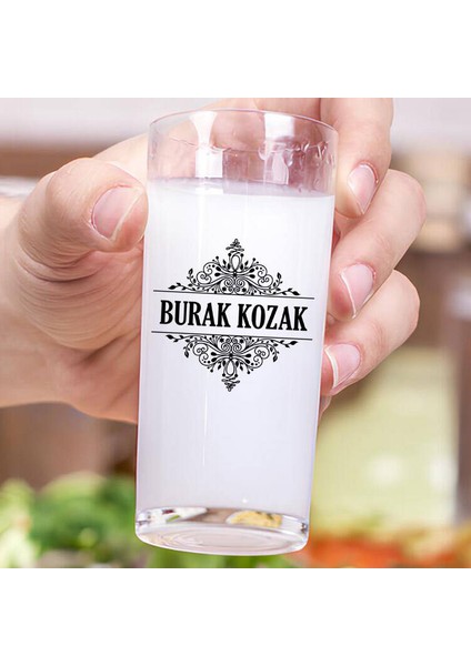 Sevgiliye Hediyelik Tasarım İkili Rakı Bardağı modelleri