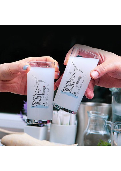 Kişiye Özel Aşk Oku 2li Rakı Bardağı modelleri