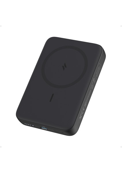 Zolo Powerbank (10.000 Mah, 30W, Manyetik) - iPhone 12 / 13 / 14 / 15 / 16 Serisi Uyumlu - Siyah - A1684 (Anker Türkiye Garantili)