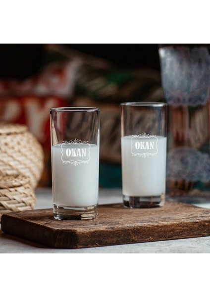 Babalara Özel Hediyelik 2'li Rakı Bardağı