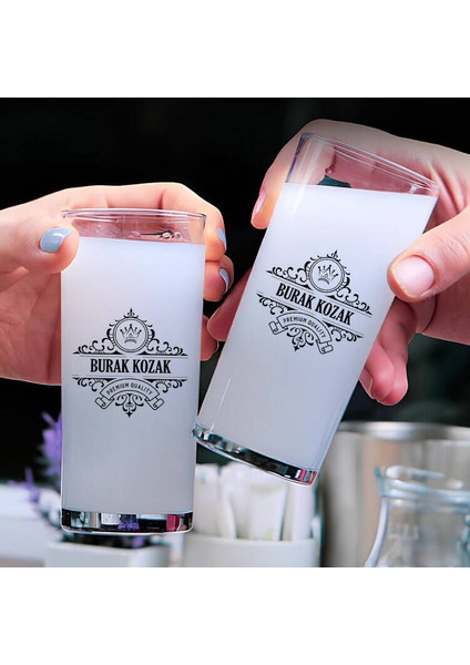 Babaya Hediyelik Tasarım İkili Rakı Bardağı