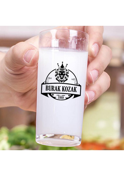 Aslan Figürlü Hediyelik Tasarım İkili Rakı Bardağı modelleri