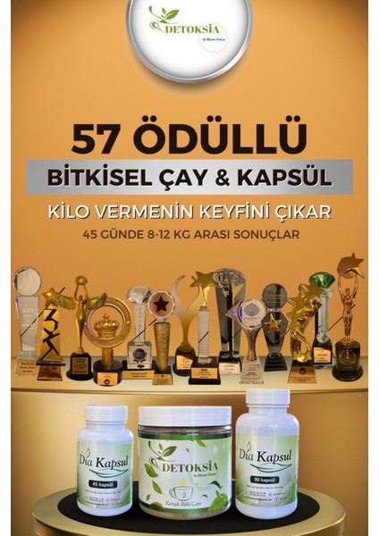 Detoksi Çay 60 GÜNLÜK Avantaj 2'li Paket