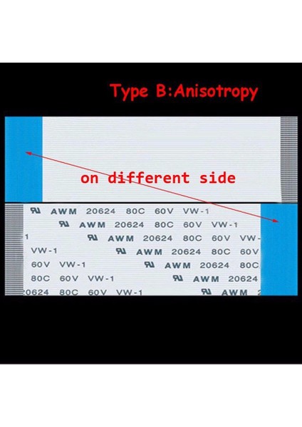 10 Adet Fpc Şerit Esnek Düz Kablo Aralığı 0.5mm 80/100/150/200MM Ab 4p 6p 8p 10P 12P 14P 16P 18P 20P 30P 40P 50P 54P 60P (Yurt Dışından) modelleri