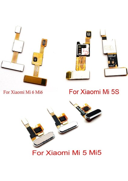 Yeni Parmak Izi Tarayıcı Şerit Kablo Kablosu Xiaomi Mi 5 5 S 6 Mi5 MI5S Mi6 Dokunmatik Sensör Kımlık Ana Düğme Dönüş Montajı (Yurt Dışından) fırsatları