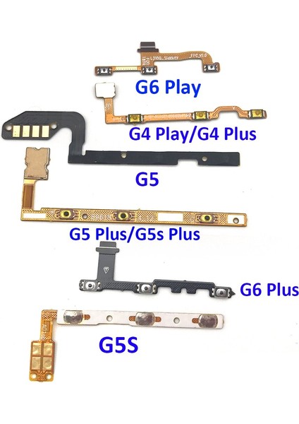 Anahtarı Güç Açma/kapama Düğmesi Ses Tuşu Düğmesi Flex Kablo Motorola Moto G4 G5 G5S G6 G7 G8 G9 Oyun Artı Güç Lite (Yurt Dışından) fiyatları