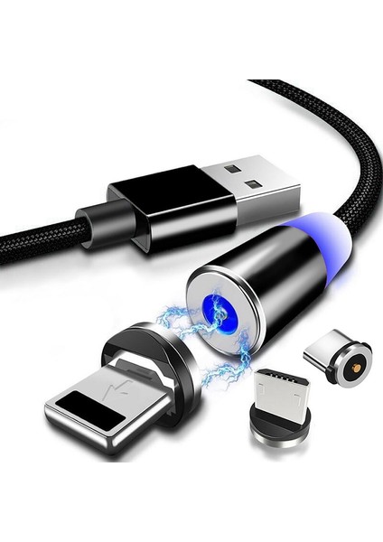 Manyetik Kablo Fişi USB Mikro Tip C Fişler iPhone Samsung Huawei Için Hızlı Şarj 8 Pin Mıknatıs Şarj Fişi Adaptörü (Yurt Dışından) indirimleri