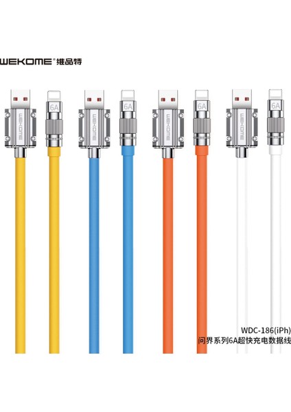 Wekome 100W Hızlı Şarj Kablosu USB Arayüzü Tip-C Metal Yıldırım Cesur Şarj Cep Telefonu Tablet Kulaklık Için Uygun (Yurt Dışından) indirimleri