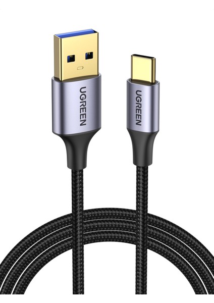 Naylon Örgü USB Tip C Hızlı Şarj Kablosu Galaxy A30/A50/A70, Not 9 S9 S8 Huawei Nova 3/4/5/p9/ M5/m6 Honor Play Veri Kablosu Için Xiaomi Mi 6/mi 8/pocophone F1 ,redmi Not 7 (Yurt Dışından)