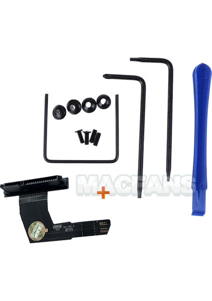 Yenı A1347 SSD Sata Kablosu 821-1501-A Mac Mini SSD 2012 A1347 HDD Sunucu Sabit Disk 2nd Flex Kablo Kiti 922-9560 821-1347-A (Yurt Dışından) fiyatları