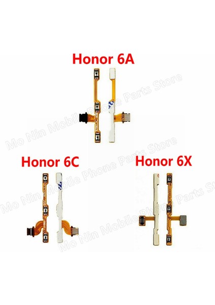 Güç Hacmi Flex Kablo Yan Anahtar Düğmesi Açma Kapama Anahtarı Flex Kablo Huawei Onur Için 6A 6c 6x Onarım Yedek Parça (Yurt Dışından) modelleri
