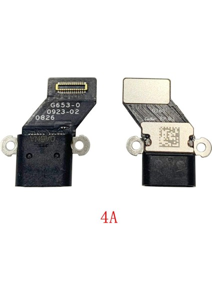 Orijinal Şarj Portu Flex Kablo Google Pixel Için 4A 5g 3A 3A Xl USB Yuva Konnektörü Artı Yedek Parça (Yurt Dışından)