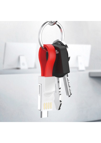 In 1 Manyetik Anahtarlık Mikro USB Tip-C Yıldırım Veri Şarj Kablosu iPhone Android Veri Kablosu Şarj Noel Hediyeleri (Yurt Dışından) fiyatları