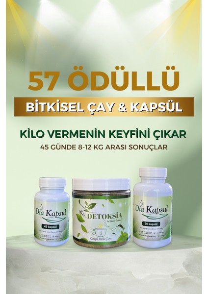 DETOKSİA 60 Günlük Çay x 4 Adet Mega Paket modelleri