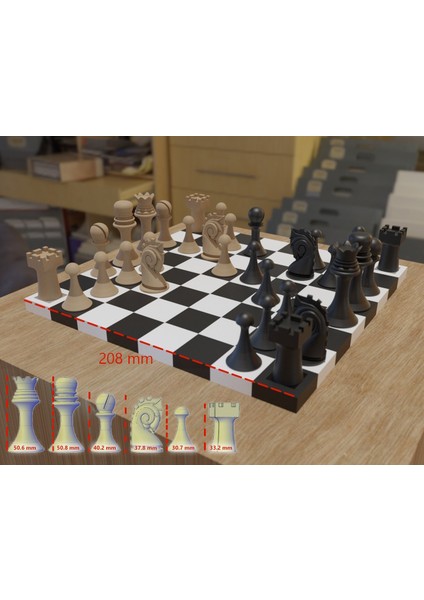 Duchamp Satranç Seti THN4854758