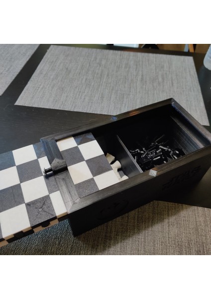 30MM Katlanır Seyahat Satranç Tahtası THN3753536 indirimleri