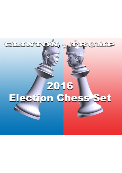 Clinton Vs Trump Satranç Seti THN1824156