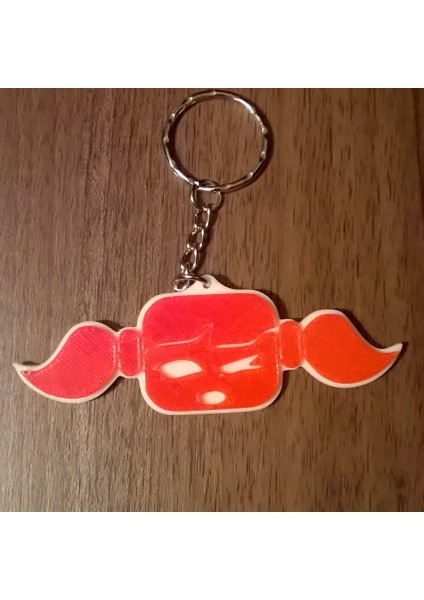 Kıvırcık Kız Silme Anahtarlık / Anahtarlık / Çanta Cazibesi THN3512412