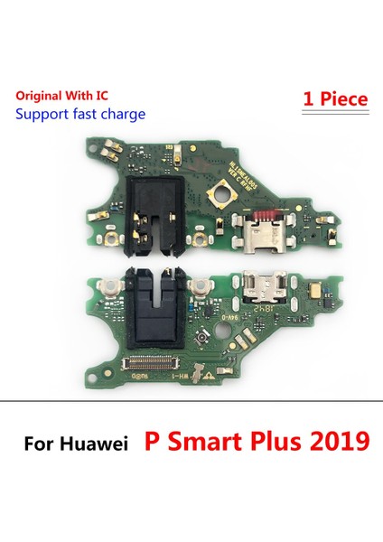 Yeni Mikro USB Şarj Şarj Cihazı Bağlantı Noktası Bağlantı Noktası Esnek Kablo Huawei P Smart Plus 2019 Için USB Kartı Onarım Parçaları (Yurt Dışından) fırsatları
