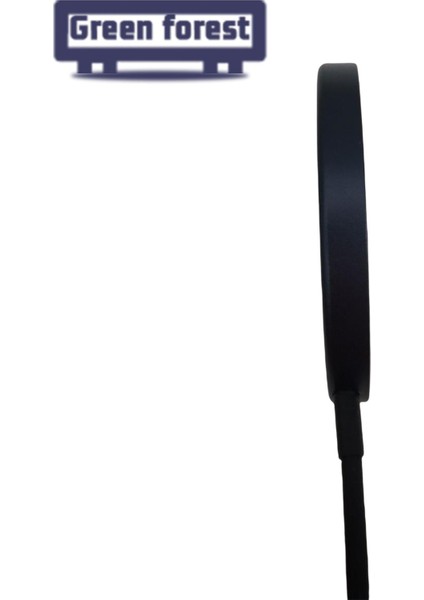 Yeşil Orman Kablosuz Güç Bankası Parazit Önleyici 15W Manyetik Kablosuz Şarj Adaptörü (Yurt Dışından) indirimleri