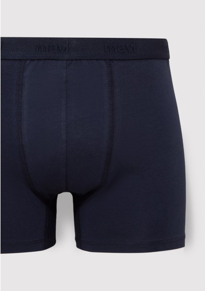 Lacivert Basic Boxer 092121-30761