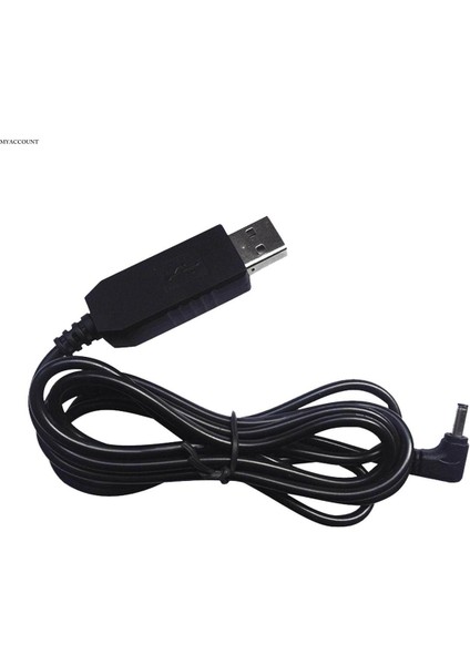 USB Güç Kablosu 5V - 12V Boost Dönüştürücü Adaptör 3,5mm Siyah Şarj Kablosu, Aktarım Kablosu, Evrensel, Elektronik Köpek Için USB Güç Kablosu (Yurt Dışından)