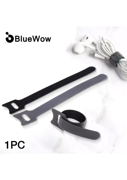 Bluewow 1 Adet/5 Adet/10 Adet/20 Adet Kablo Bağı Tel Sarıcı Naylon Bant 15CM Fare Kablosu Kulaklık HDMI Aux USB Kablo Yönetimi Tel Organizatör (Yurt Dışından)