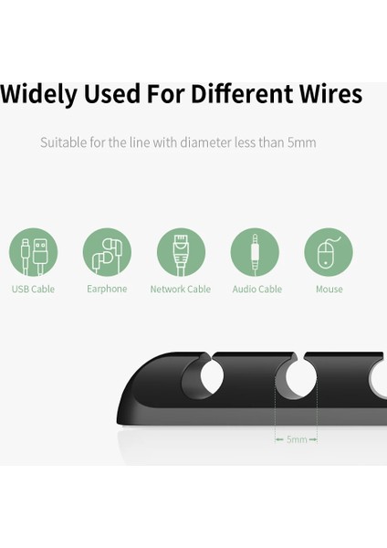 Essager Kabloları Organizatör Tel Tutucu Klip Masaüstü Yönetimi Için Fare Kulaklık Kablosu Sarıcı Koruyucu Cep Telefonu Tutucular (Yurt Dışından) modelleri
