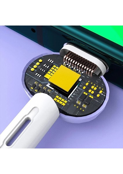 3'ü 1 Arada Çok Bağlantı Noktalı Hızlı Şarj Veri Kablosu / 3.4A Anahtarlıklı Cep Telefonu Şarj Kablosu (Yurt Dışından) modelleri